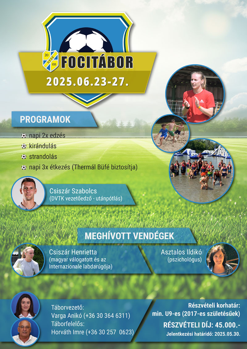 Focitábor 2025.
